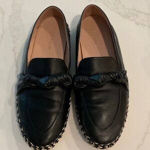 Cole Haan Women's Black Leather Loafers